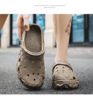 Sandalias De Verano Para Hombre Zapatillas De Playa Plataforma Respirables De Color Sólido Lujo Ligero Zapatos Para El Hogar - details 15