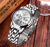 Reloj De Hombre LIGE 2024 Chronógrafo Deportivo De Lujo Marca Relojes De Cuarzo Acero Inoxidable Impermeable Con Manos Luminosas Y Calendario Completo - details 20