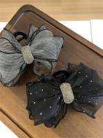 Grande Pinza De Cabeza De Tiburón Con Lentejuelas Y Lazo Para Mujer Accesorio De Pelo De Verano Multifuncional Para Exterior - details 2