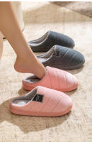 Zapatillas De Casa Para Hombre Antideslizantes Y Calientes Con Pelo Fluffy Suela Resistente Al Desgaste Uso Interior Otoño E Invierno - details 11