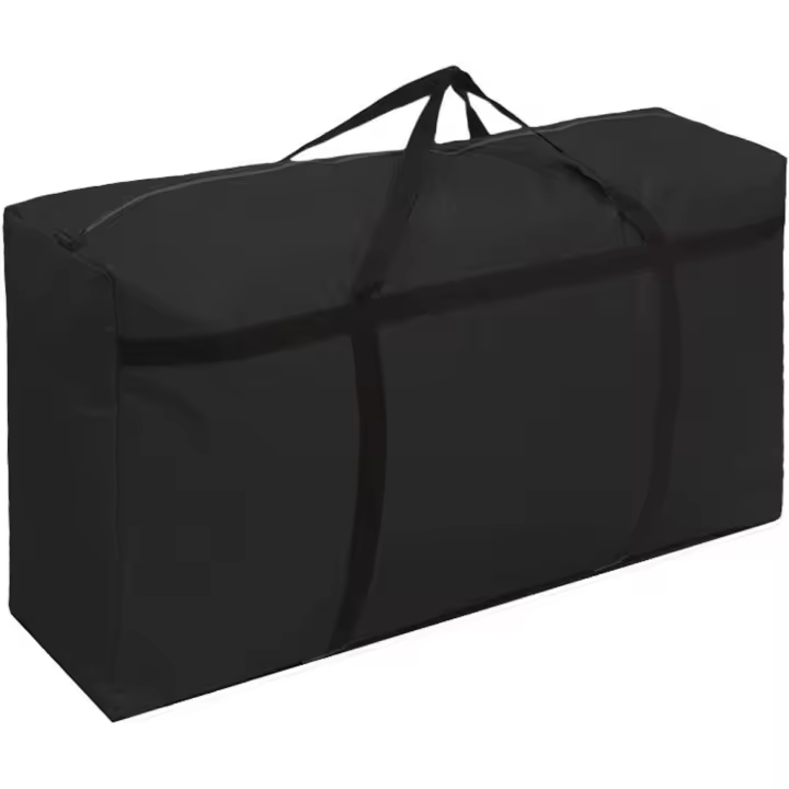 Bolsa de almacenamiento grande de 180 l, gruesa, resistente, Oxford 600D, organizadora, duradera, para decoración de festivales, 100 x 60 x 30 cm - 1