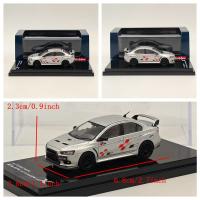 Coche De Acción a Escala 1/64 Lancer RS Evolution III IV X INITIAL D Evo 9 MR RALLIART Cool Phantom Final Edición Juguete De Metal Para Coleccionistas - details 6