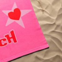 Toalla Playa Microfibra Stitch Corazón 70x140 cm – Disney HOME - Factory - details 1