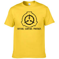 Camiseta Estampada SCP Badge Verano 2023 Cuello Redondo Manga Corta Estilo Hip Hop Harajuku Ropa Casual Para Hombres Y Mujeres - details 5