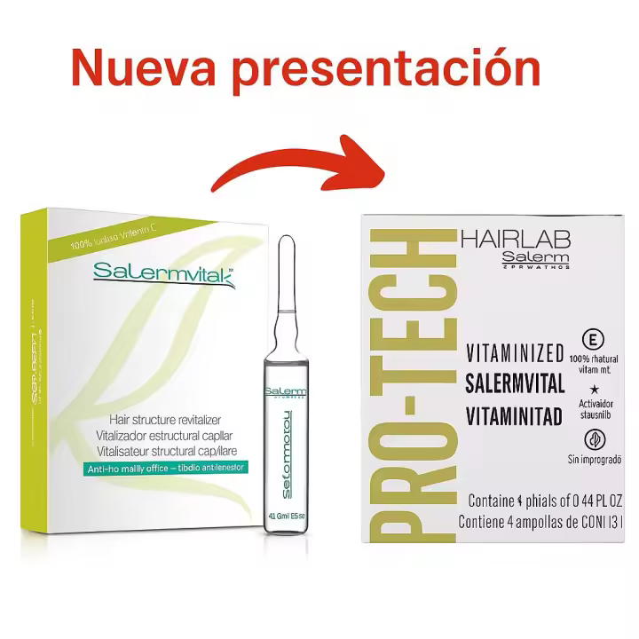SALERMVITAL AMPOLLAS VITALIZADOR ESTRUCTURAL 4X13 ML - 1