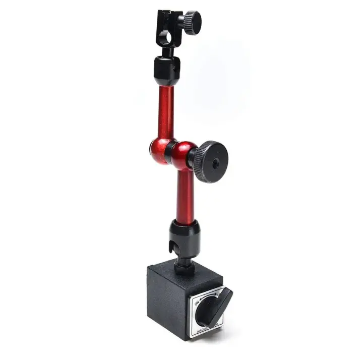 Soporte Magnético Para Indicador Dial Medidor De Bore Con Base De Medición Micrómetro Herramienta De Comparsa Horaria Tipo Reloj - 1