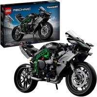 Moto Kawasaki Ninja H2R - Lego Technic 42170 - details 0