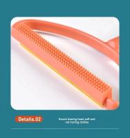 Brosse De Eliminación De Pelusa Para Ropa Y Muebles Portátil Eliminador De Pelo De Mascotas Y Telas Cepillo De Eliminación De Pelusa Para Abrigos Y Alfombras - details 10