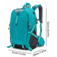 Mochila De Camping Y Senderismo 40L Con Cubierta De Lluvia Bolsa De Viaje Para Exteriores Escalada Y Deportes Unisex - details 0