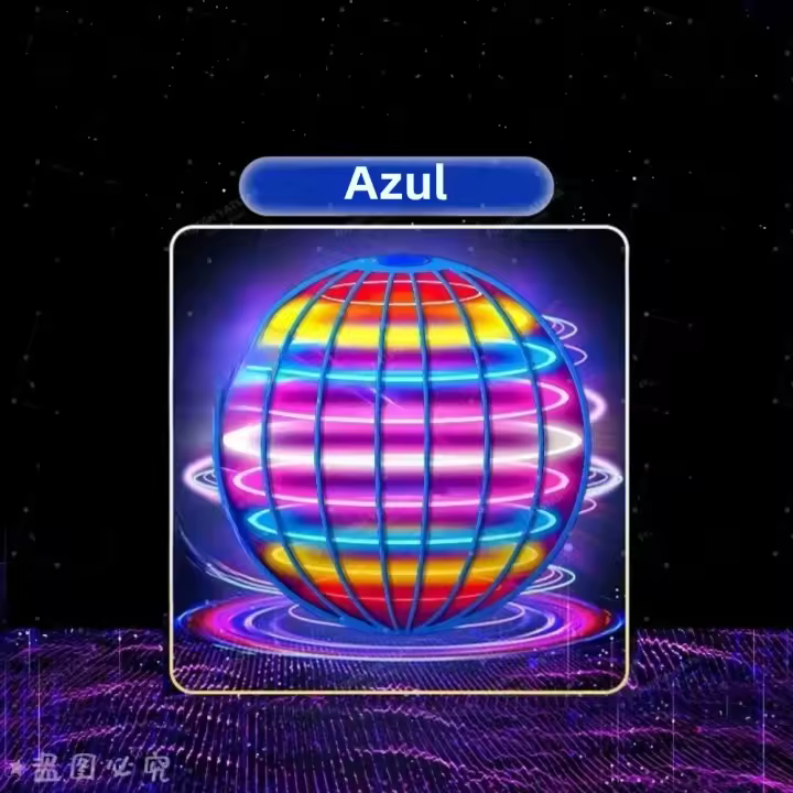 Juguete Interactivo Mini UFO LED Controlado Por Mano Volador 360° Rotativo Boomerang Spinner Para Niños Regalo Divertido - 1