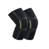 Protector De Rodilla Unica Tejido De Nylon Deporte Equitación Protección Deportiva Para Correr Baloncesto Saltar Cuerda Anticongelante Y Calor - details 0