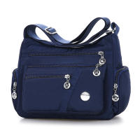 Bolso De Hombro Impermeable Oxford Para Mujer Bolso Cruzado Multifuncional Bolsa De Mano Grande Capacidad Mensajero Casual - details 7
