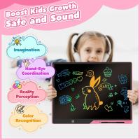 Pizarra Mágica para niños borrable portátil recargable para describir, dibujar y memorizar listas, tablet de dibujo en color, juguete de giunto Educational para niños - details 3