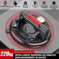VENTOSA ELÉCTRICA TOTALMENTE AUTOMÁTICA 8'' (220KG) con Bomba Integrada - Para Mármol/Losas/Vidrio de 4cm+ Espesor, Sistema Anti-Fugas EN 13155​ - details 1