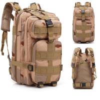 Mochila Táctica 30L Para Hombres Bolsa De Supervivencia Camuflada Con Sistema Molle Para Camping Caza Senderismo Escalada Deportes Al Aire Libre - details 6