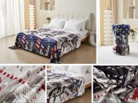 Manta estampada múltiples diseños extrasuave 100% poliéster manta de sófa y cama medidas 130 x 160 cm, 160 x 220 cm y 220 x 240 cm - details 3