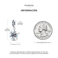 Encantos De Estrella Luminosa Platinados Para Pulsera Original Joyería DIY Simbolo Eterno Colgante De Amor Cadena De Seguridad Compatible Con Pulseras Originales - details 160
