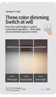 Lámpara De Espejo LED Para Baño Impermeable Luz De Maquillaje En Blanco Y Negro Soporte De Aluminio Longo Iluminación Interior Para Inodoro - details 1