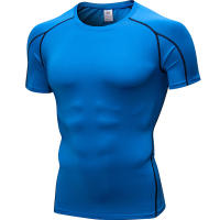 Camiseta Deportiva De Hombre Para Correr Y Fitness Secado Rápido Cuello Redondo Elasticidad Musculación Entrenamiento Deportivo - details 6