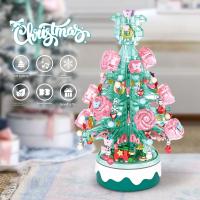 Kit De Bloques Para Construir Un Árbol De Navidad Con Luces Juguete Creativo De Construcción Para Decoración De Hogar Edad Recomendada 3-6 Años - details 3