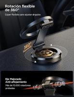 Soporte para teléfono de coche MagSafe, soporte magnético metálico con superimán y rotación de 360 °, compatible con iPhone, Android y Smartphones, soporte universal para teléfono. - details 2