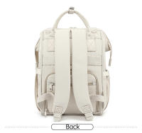 Bolsa De Pañales PANGDUBE Para Bebé Con 2 Soportes Para Carrito Impermeable Bolsa De Viaje Al Aire Libre Estilo Mochila Para Mamá Durante La Maternidad - details 21