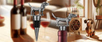 Tapa De Botella De Vino Para Perros/Cats Decorativa De Aleación De Zinc Y Silicona Herramientas De Accesorios Para Vino - details 0