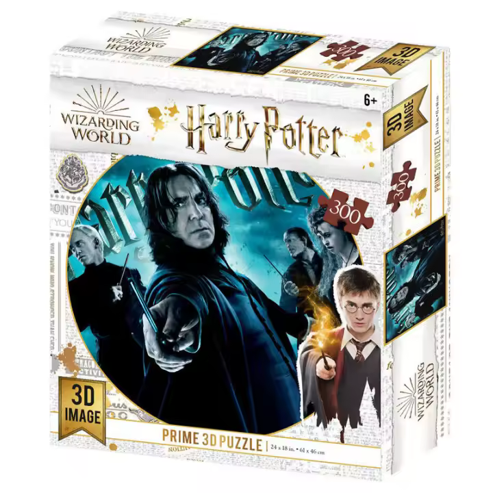 Puzzle 3d lenticular harry potter miembros ilustres de slytherin 300 piezas - 1