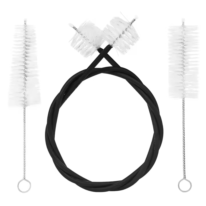 Kit De Limpieza Para Trompeta 3Pcs Cepillo De Pistón Y Boca En Blanco Cepillo Flexible Para Instrumentos De Brass Accesorios De Reparación Y Mantenimiento - 1