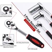 Llave De Desbloqueo Rápido Para Automóvil De Acero Vanadio Tamaño Grande/Mediano/Pequeño Con Llave De 24 Dientes Para Reparación De Vehículos Herramientas De Hardware - details 0