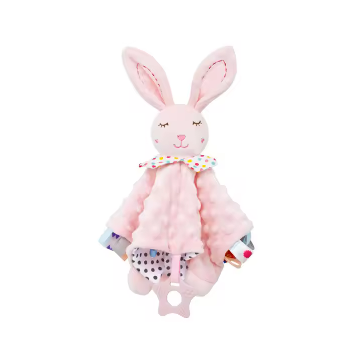 Nuevos Juguetes De Peluche Para Bebés Animal Suave Y Cómodo Peluche De Oso Y Elefante Para Dormir Regalo De Algodón PP Relleno - 1