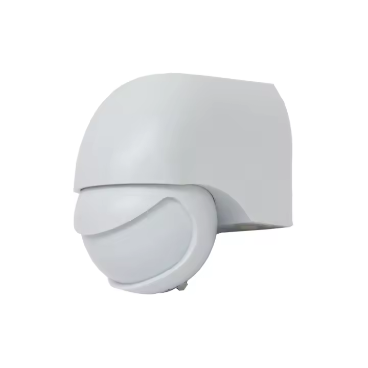Ledkia Sensor de Movimiento RADAR Crepuscular 180º de Pared Blanco - 1