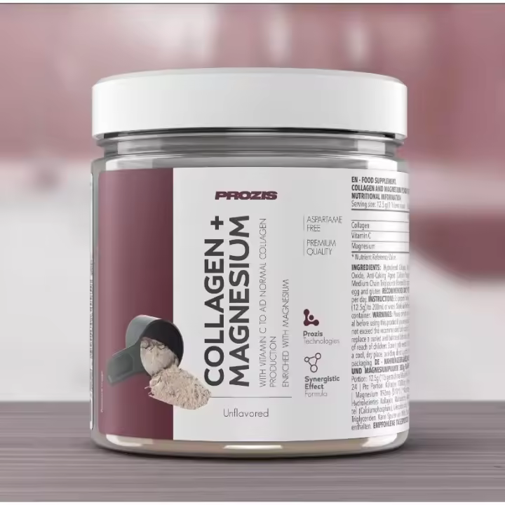 Colágeno + Magnesio (300 g) - Prozis  Con vitamina C  Alta calidad  Deliciosos sabores - 1