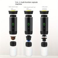 Máquina de Espresso Portátil Compacta - Alimentada por USB y Batería, Batería de Litio Recargable, Calentamiento Inalámbrico, Máquina de Café con Bomba para Casa u Oficina - details 0