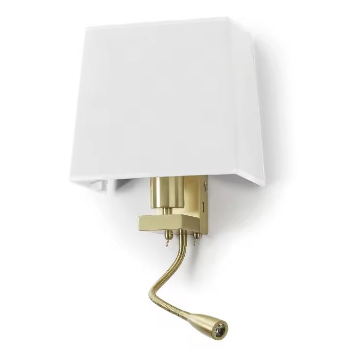 Aplique de Pared Novolux Lighting FIRENZE - Uso Interior - E27 - 60W - Oro Mate - 1