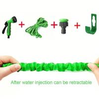 Tira De Agua Expandible 25FT-200FT Para Jardín Y Lavado De Coche Con Rack De Almacenamiento Herramientas De Jardinería - details 6