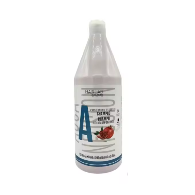 Salerm Cosmetics Champú Hidratante Granada Salerm 1200ml - Limpieza Suave y Ligera - 1