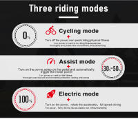 Samebike Radios de lo26-II-FT-YD Rueda 48v14ah plegable Bicicleta Eléctrica de Montaña con Bathería de Lithium de 21 velmodades - details 1