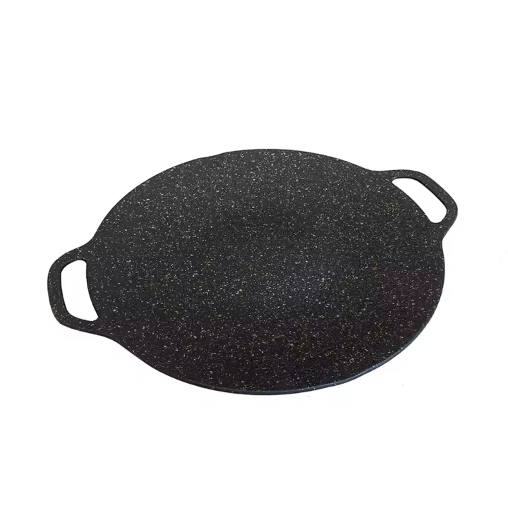 Sartén De Barbacoa Coreana Multiusos Antiadherente Para Panqueques Redondos Viajes Camping Fritura Plancha Herramienta De Barbacoa Para El Hogar - 1