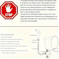 Juego De 3 Piezas De Cabeza De Ducha De Alta Presión En Acero Inoxidable Con Cabezal De Bidé Y Accesorios Para Bañera - details 4