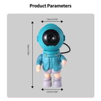 Proyector De Noche Creativo De Astronauta Regalo Para Niños Diseño Magnético Ajustable Luz De Galaxia Y Neblina Para Dormitorio - details 2