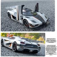 Coche De Juguetes Miniatura 1:24 Con Puertas Abiertas Y Función Retroceso Para Niños Coche Deportivo De Aleación Durable Regalo Ideal Para Niños Mayores De 3 Años - details 11