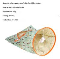 Juguetes Para Gatos Anti-boredom Con Agujas De Bricolaje Rascadores De Tres Niveles Materiales Resistentes Al Masticar Accesorios Para Gatos - details 0