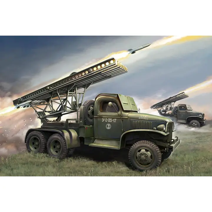 HOBBY BOSS 84572 GAZ-AAA CON BM13/16 KATYUSHA 1/35 KIT - 1