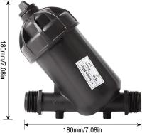 Drip Irrigation Water ter, 120 Mesh 130 Micron Level Disc ter Drip Irrigation Water ter, for Drip Irrigation Agriculture Garden Watering - details 1