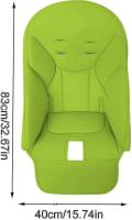 El cojín de la Silla Alta del bebé, cojín de cuero suave de la PU para Peg Perego Kosmic - details 0