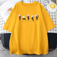 Camiseta De Algodón Para Hombre Estampado De Anime Japonés Gojo Con Estilo Callejero Hip Hop Casual Oversized Manga Corta - details 14