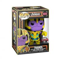 Funko PAck 6 Funkos Capìtan AMerica Thor  Doctor Strange Thanos Capitana Marvel Wanda Black Light Blacklight VEngadores Avengers CAptain  Funko Pop Vinyl - details 3