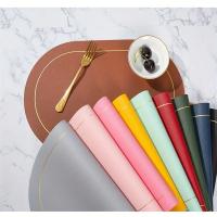 Juego De Tapetes Para Mesa De Cuero Lavables Y Resistente Al Calor Antideslizante Impermeable Para Comedor Tamaños 45x30CM Colores Variados - details 20