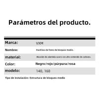 VXM Freno De Disco Para Bicicleta De Carretera Y MTB Pads De Bloque Central Lijado De Aluminio Ligero 140mm 160mm Piezas - details 3